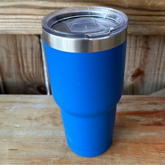 Phi Delta Theta Blue Insulated Stainless Steel Polar Camel Travel Tumbler & Lid - Picture 4 of 9